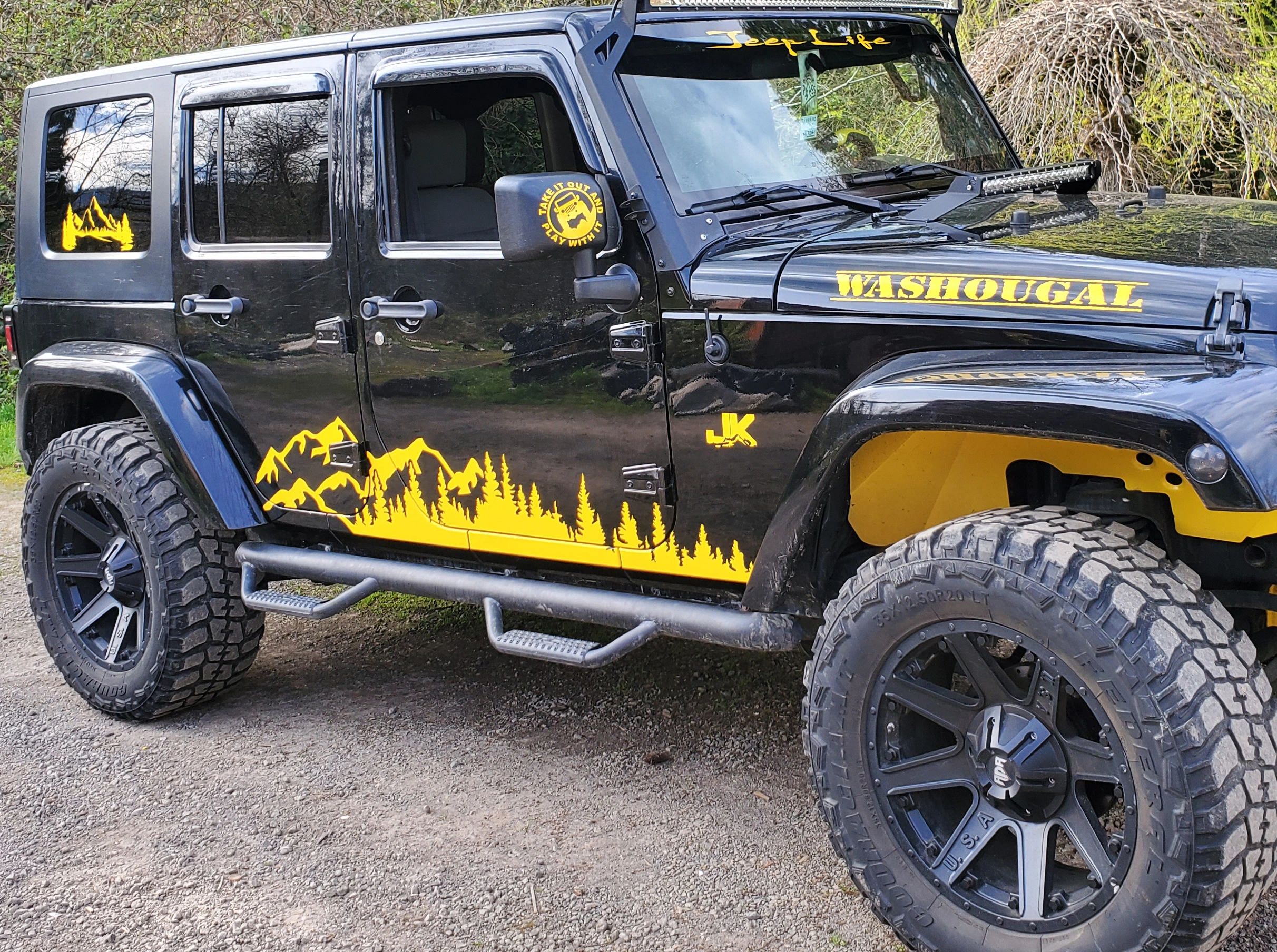 Creative Ways To Use Jeep Wrangler Stickers And Decals Copsctenerife